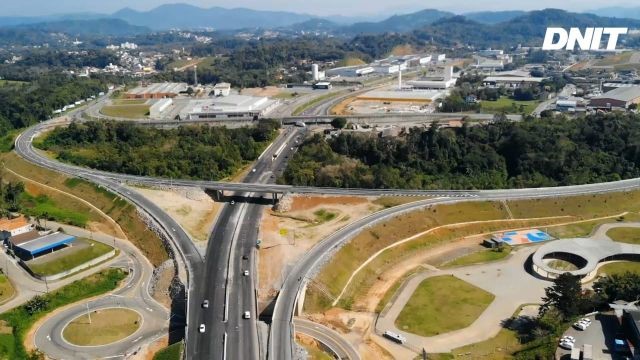  BR-470/SC – Governo Federal finaliza obras do Complexo da Mafisa