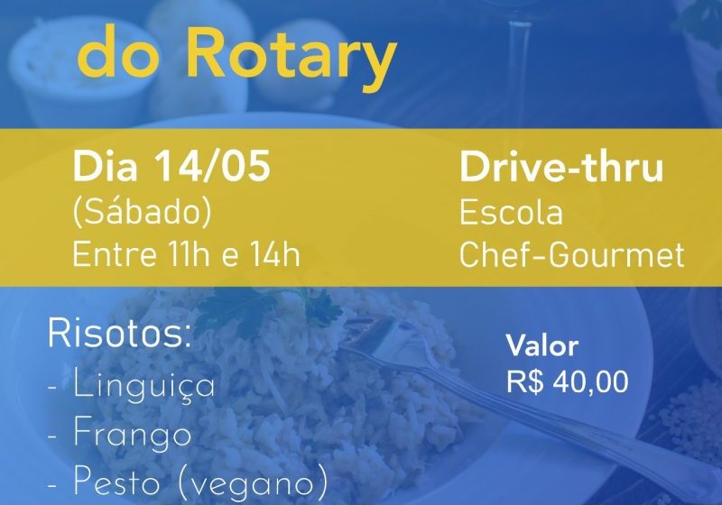  Rotaract de Jaraguá promove Risoto